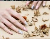 81 konad gel Polish Ash Blue